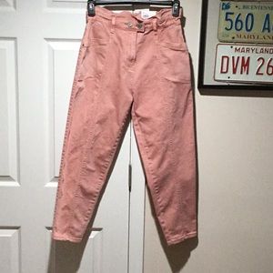 ⭐️ SO Paperbag BlushUtility Pants - Size 5